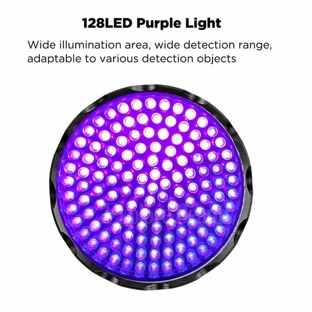 Powerful 128 LED UV Flashlight for All Your Needs Powerful 128 LED UV Flashlight for All Your Needs