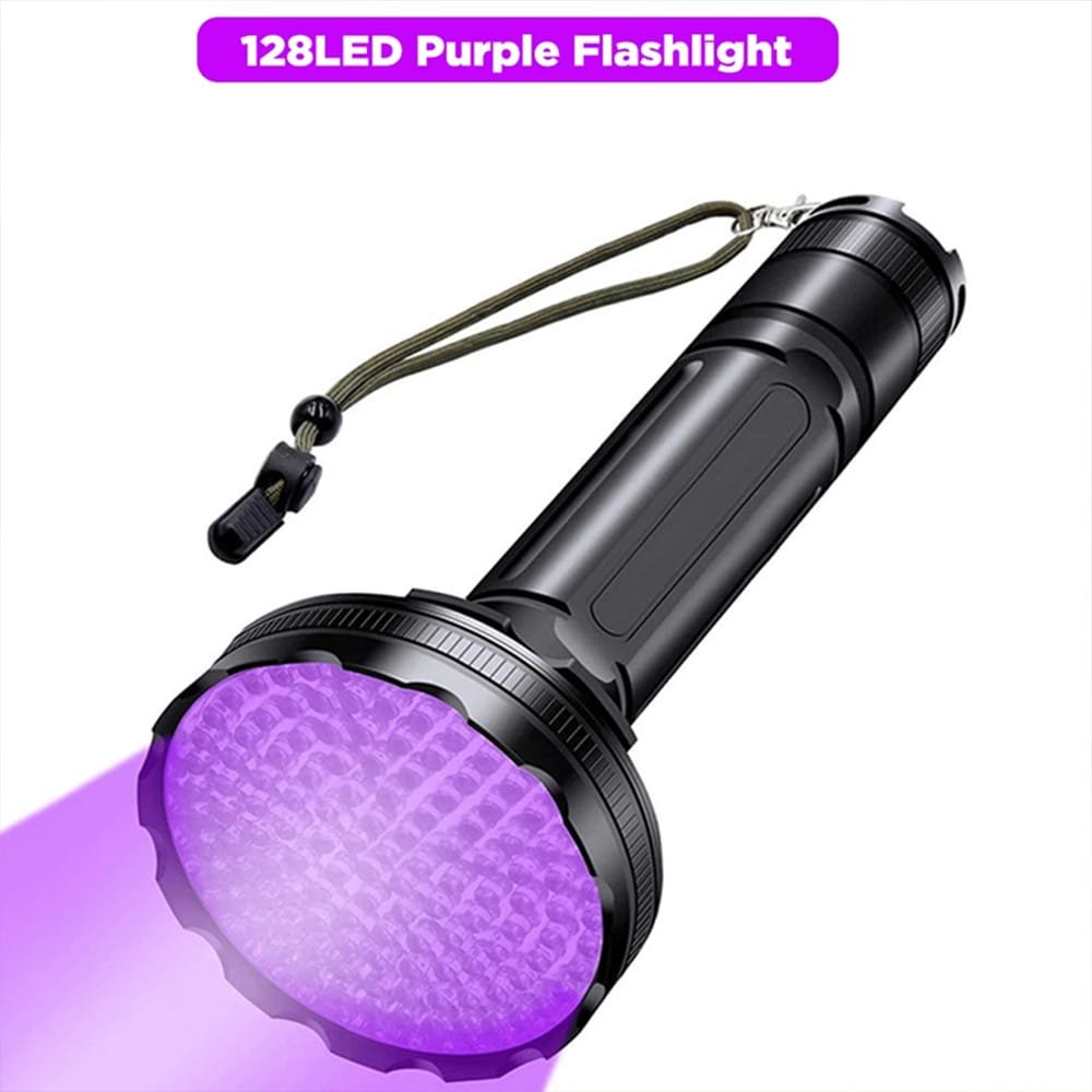 Powerful 128 LED UV Flashlight for All Your Needs Powerful 128 LED UV Flashlight for All Your Needs
