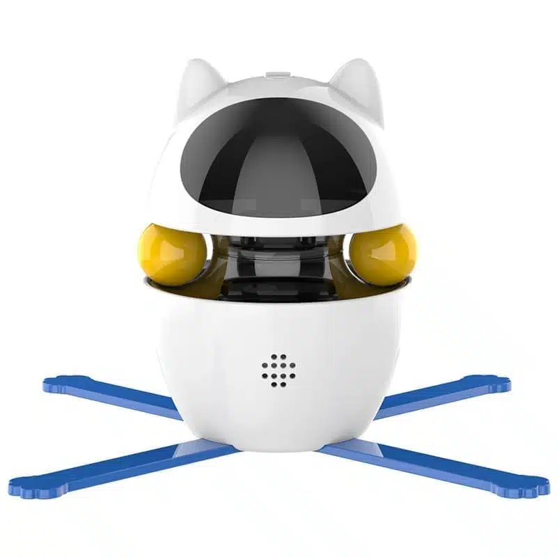 Interactive Indoor Electric Laser and Chasing Cat Toy –USB Charging_0