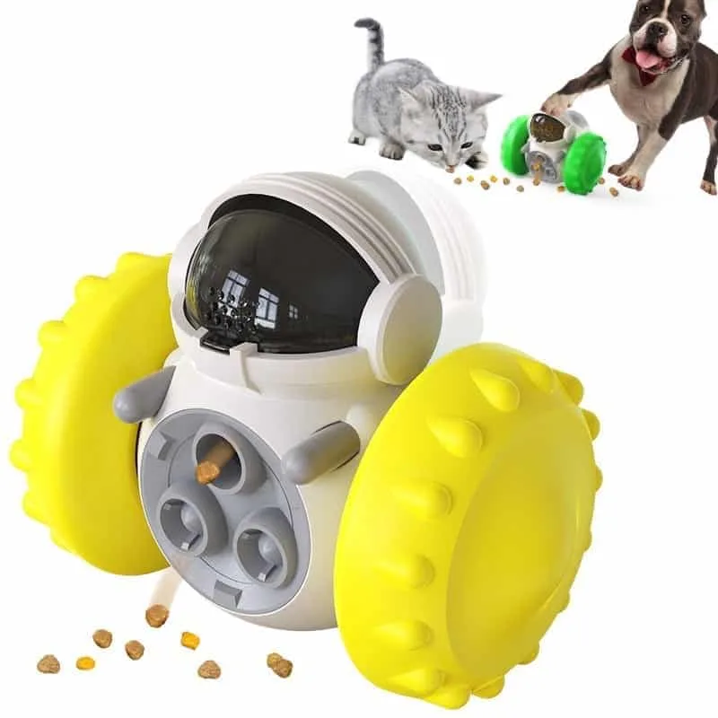 Smart Interactive Dog Toy with Food Dispenser