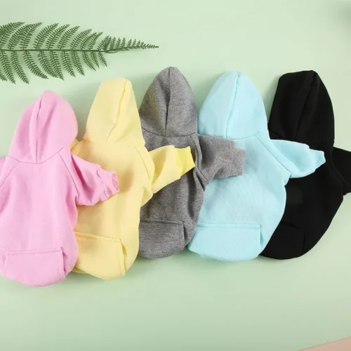 Stylish and Trendy Designs Clothes for Cats All-Season Cat Hoodie Coat