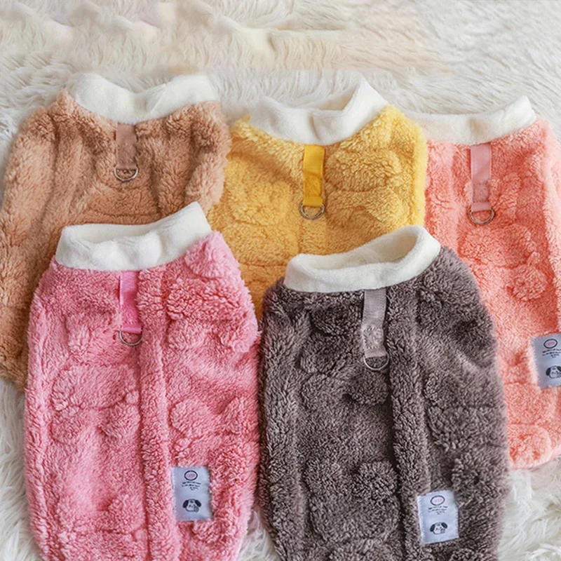 Cozy wool dog sweaters in various colors, perfect wool jumpers for small dogs. Soft and warm pet clothes made of premium material.