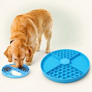 Silicone Lick Mat with Suction Cups for Dogs and Cats