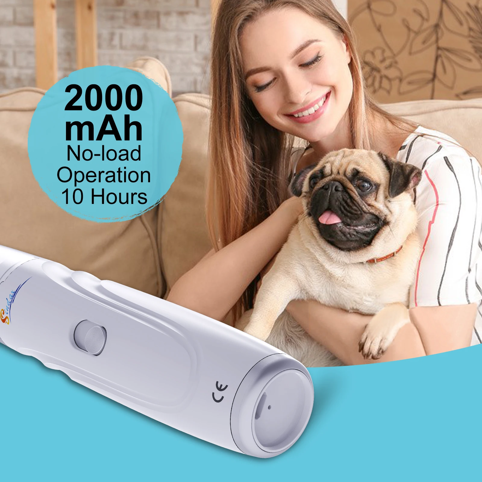 USB Rechargeable Pet Nail Grinder - 5 USB Rechargeable Pet Nail Grinder - product image 5