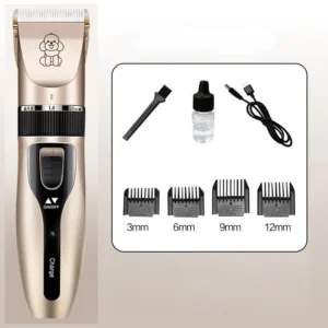Cordless Pet Grooming Clipper Set – Ceramic Blade - product detail 2