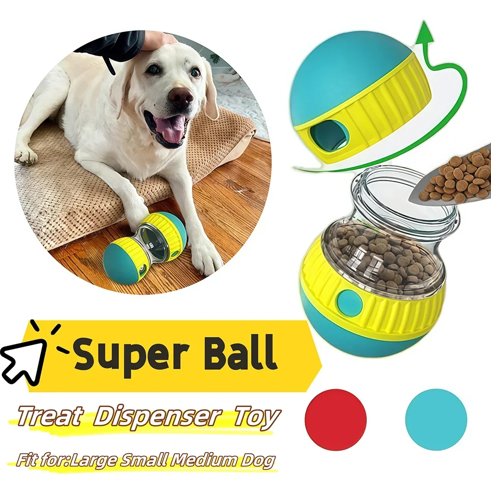 Interactive Slow Feeder Treat Dispenser for Dogs
