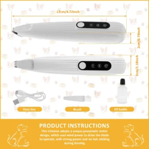Rechargeable LED Pet Paw Trimmer - product image 6