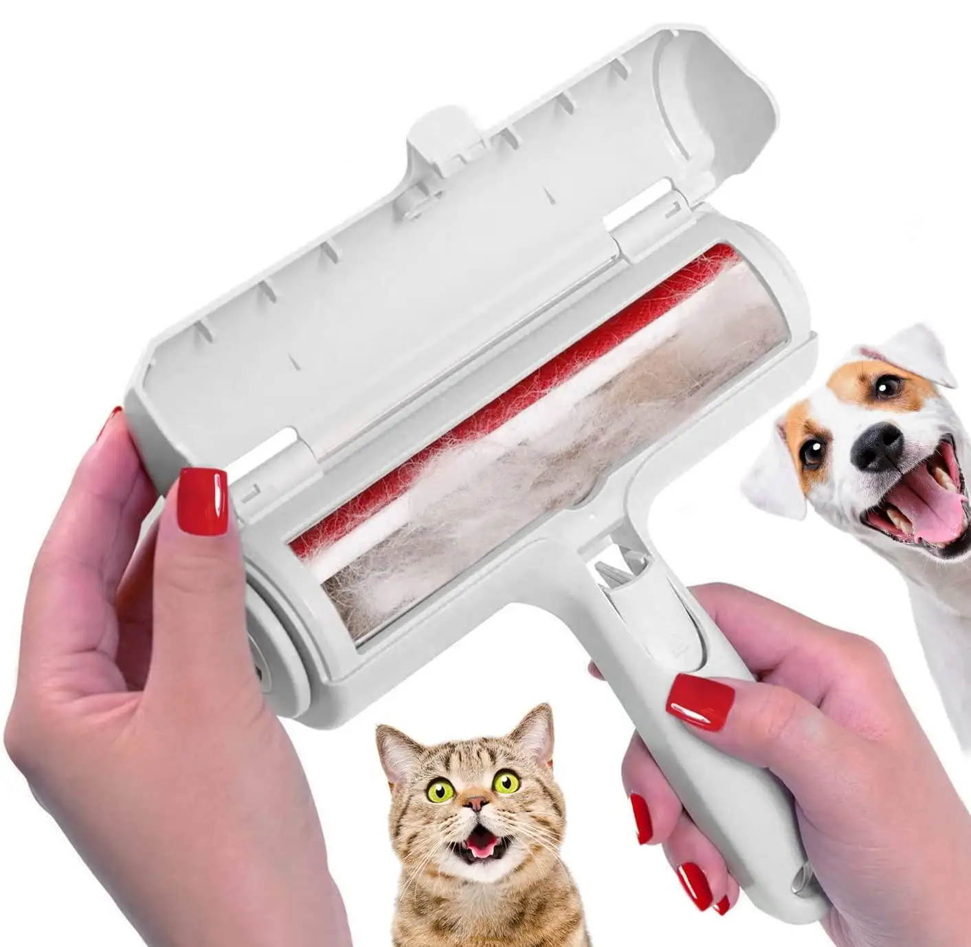 Reusable Self-Cleaning Pet Hair Roller - product image 1
