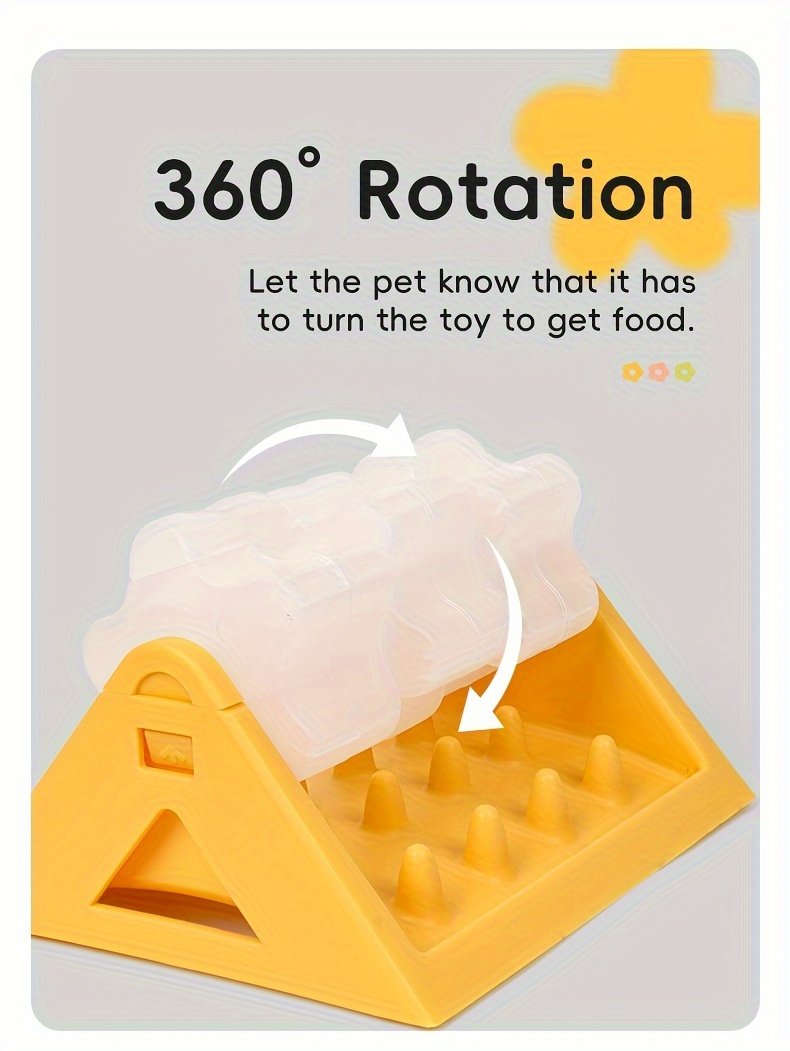 Interactive dog puzzle feeder dimensions and product details